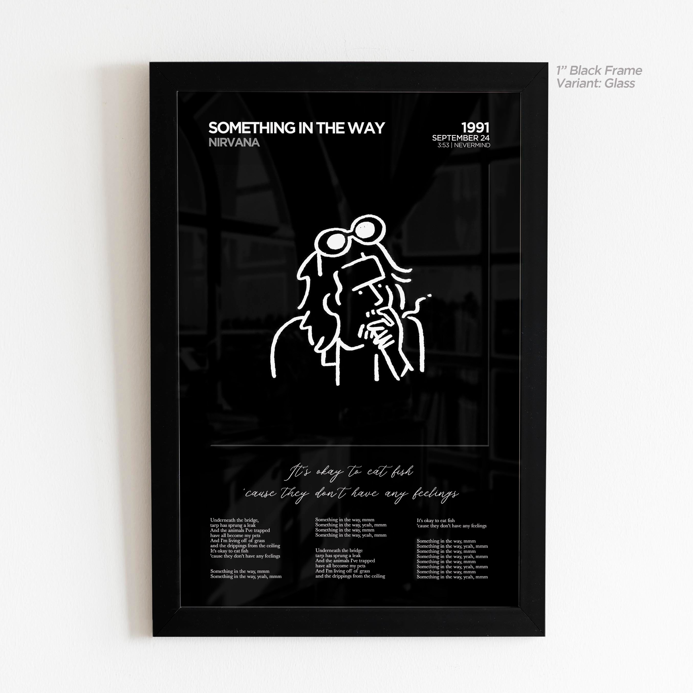 Something In The Way Lyric Art Union