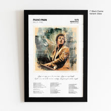 Load image into Gallery viewer, Piano Man Lyric Art - Union

