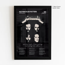 Load image into Gallery viewer, Nothing Else Matters Lyric Art - Union

