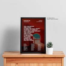 Load image into Gallery viewer, Borderline Lyric Art - Crescent
