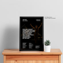 Load image into Gallery viewer, Heaven Lyric Art - Crescent
