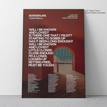 Load image into Gallery viewer, Borderline Lyric Art - Crescent
