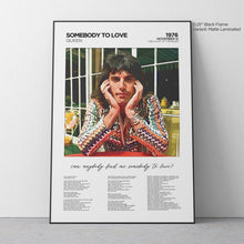 Load image into Gallery viewer, Somebody To Love Lyric Art - Union
