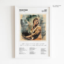Load image into Gallery viewer, Piano Man Lyric Art - Union
