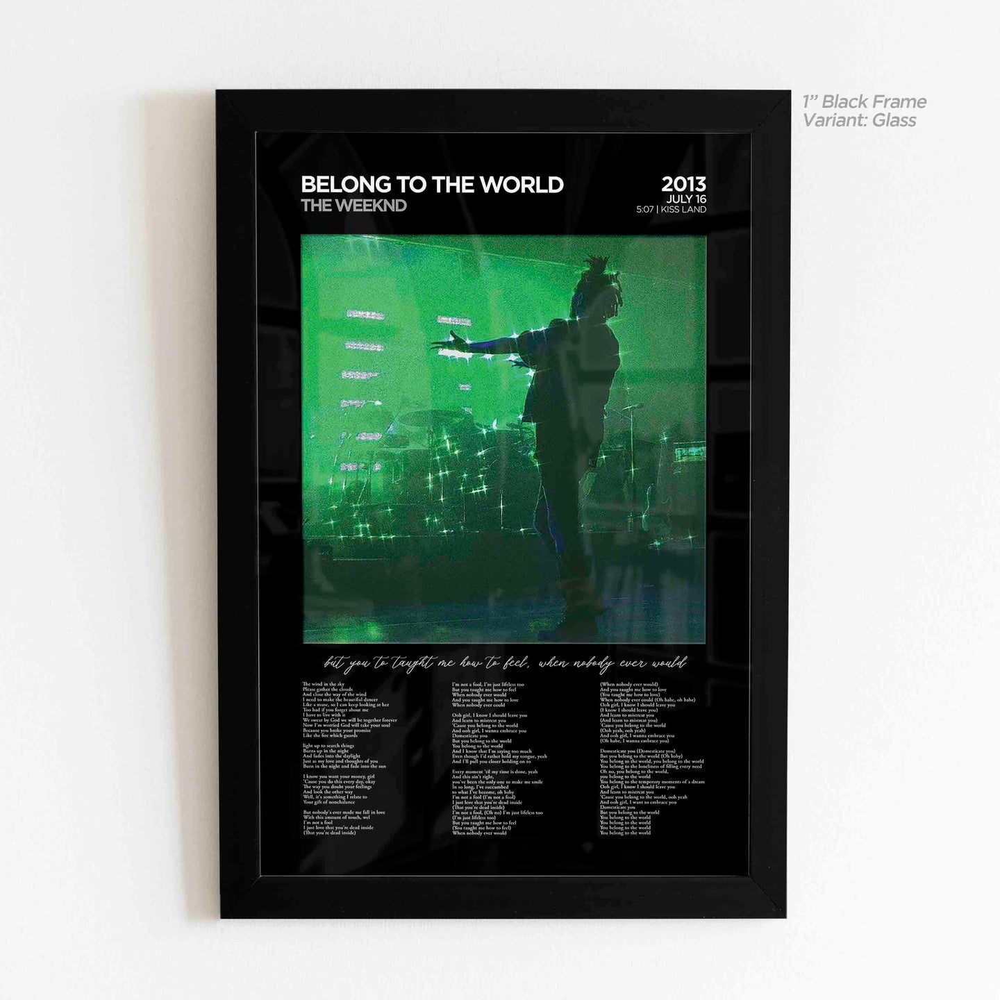 Belong To The World Lyric Art - Union