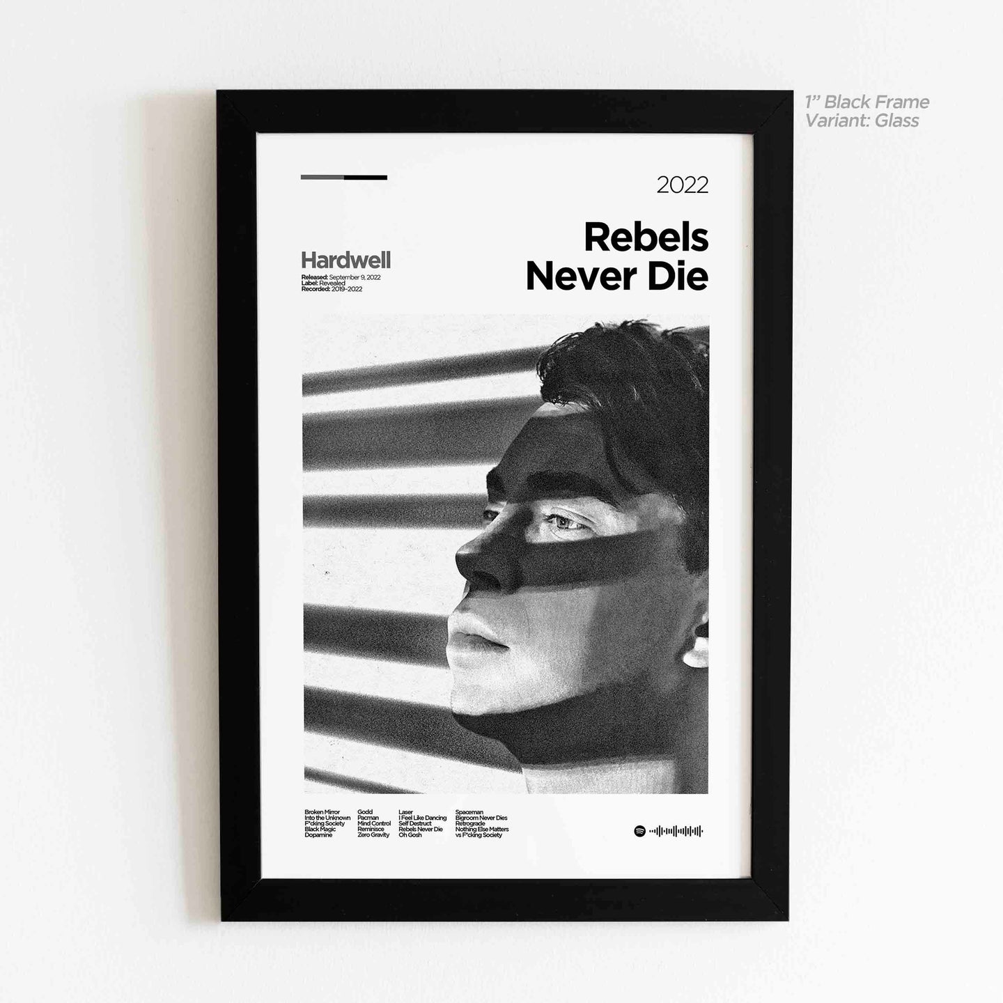 Rebels Never Die Album Art - Bellevue