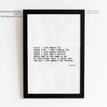 Load image into Gallery viewer, Quote Art
