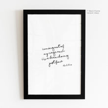 Load image into Gallery viewer, Coming Out Of My Cage - The Killers Quote Art
