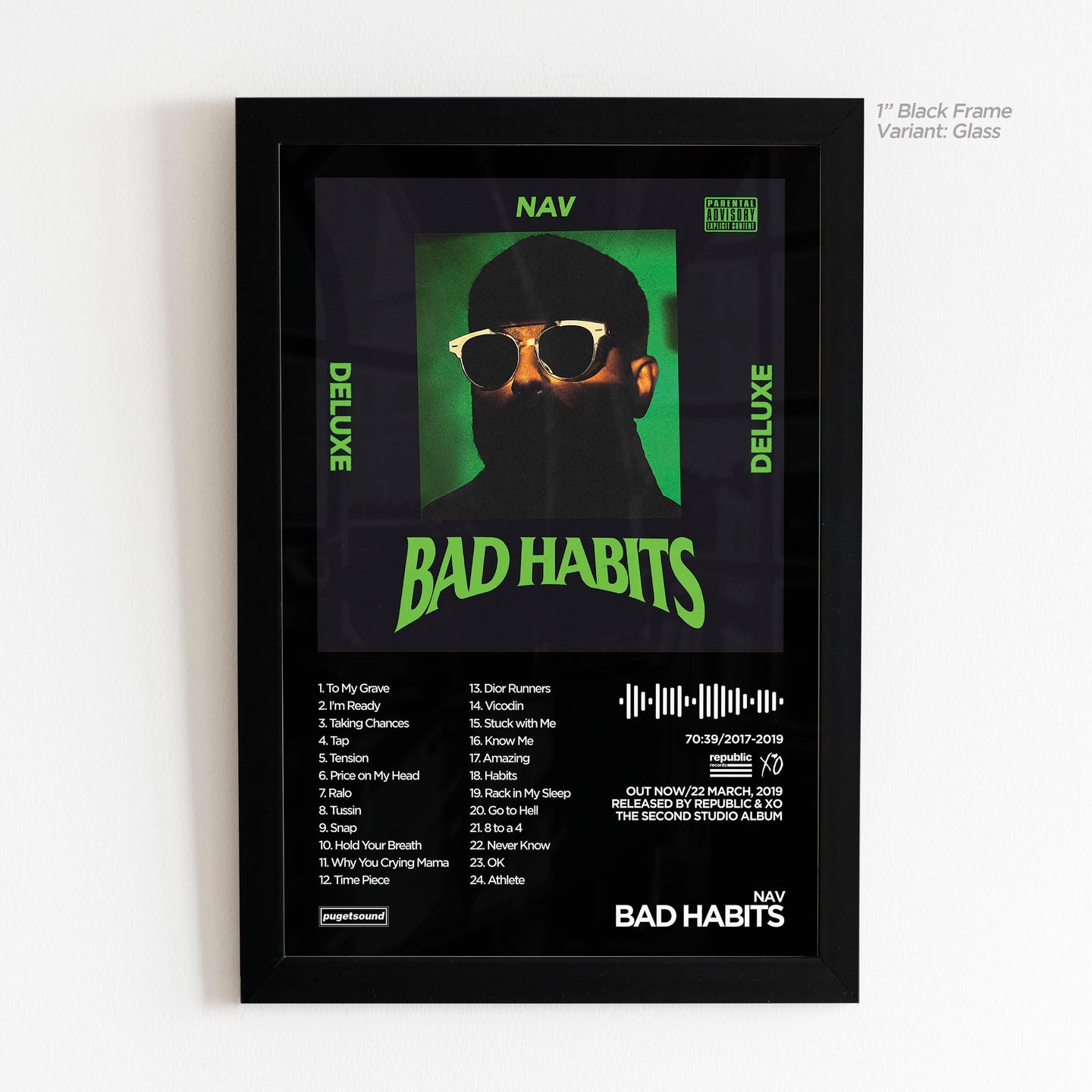 Bad Habits Album Art - Mercer