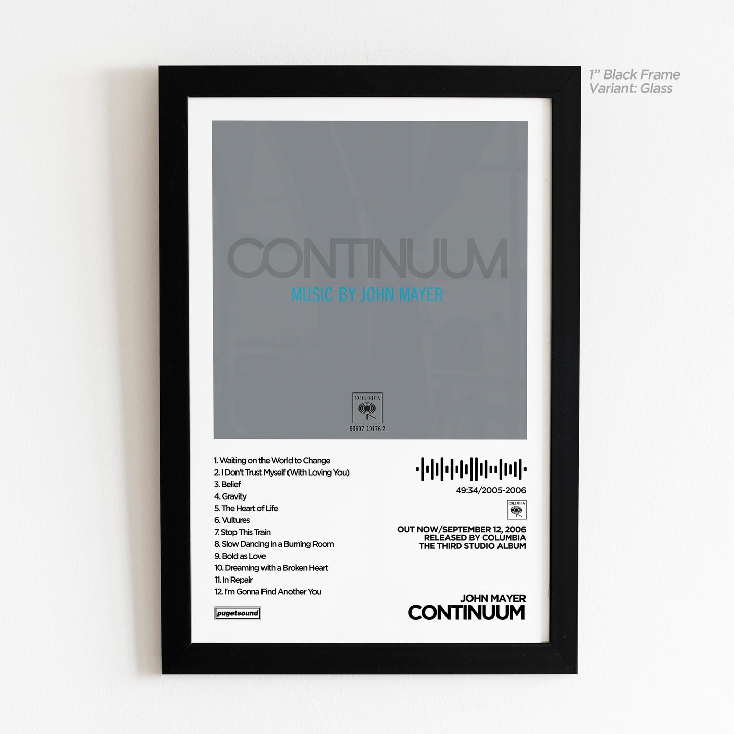 Continuum Album Art - Mercer