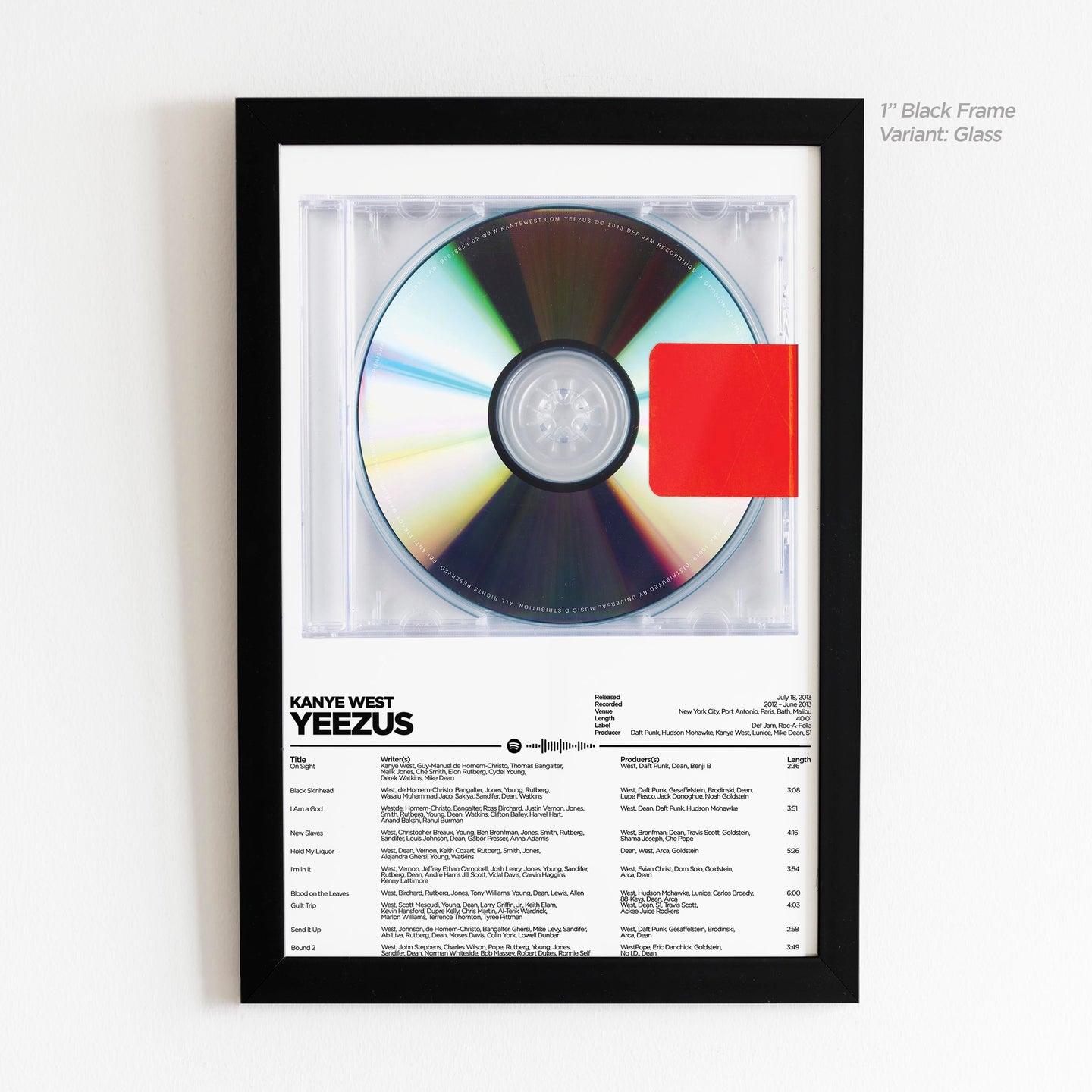 Yeezus Album Art - Broadway