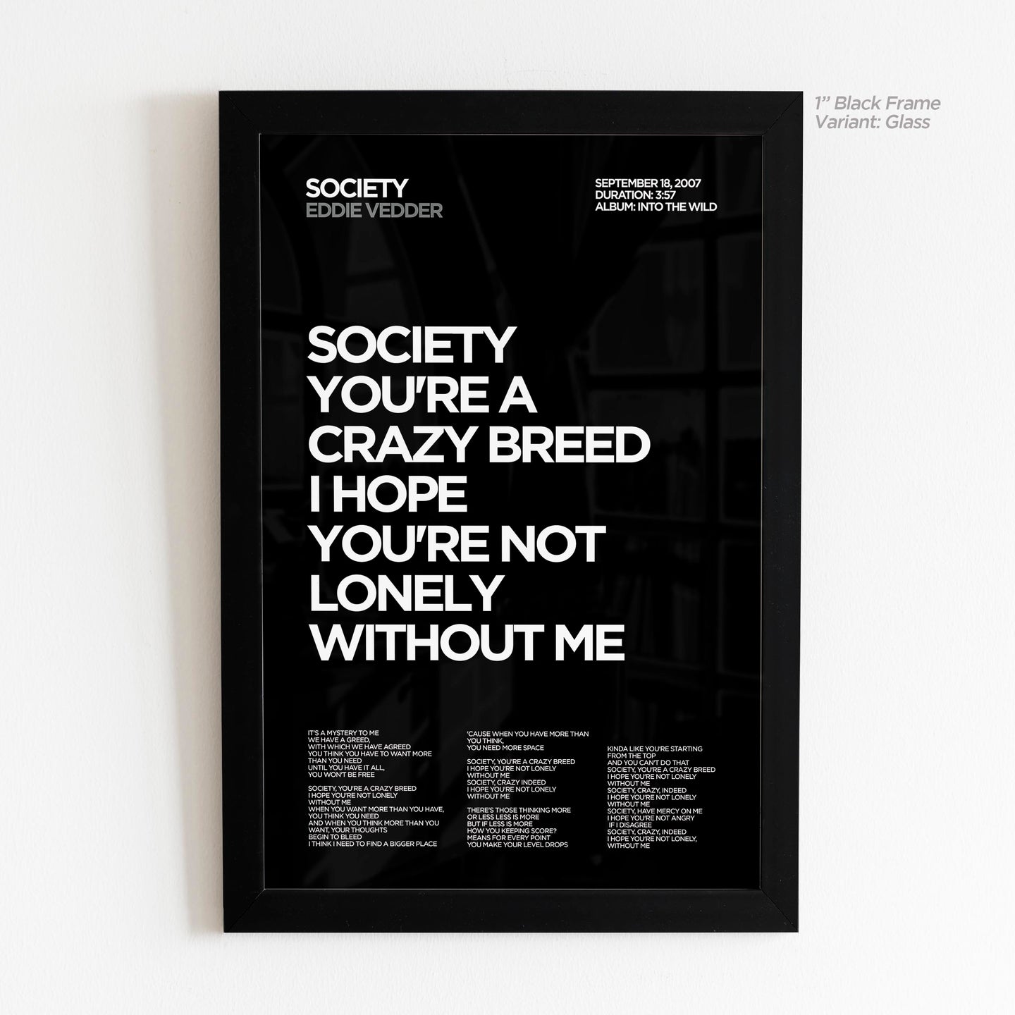 Society Lyric Art - Crescent