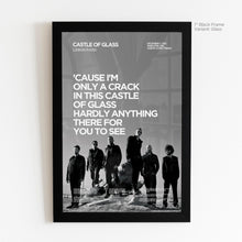 Load image into Gallery viewer, Castle Of Glass Lyric Art - Crescent
