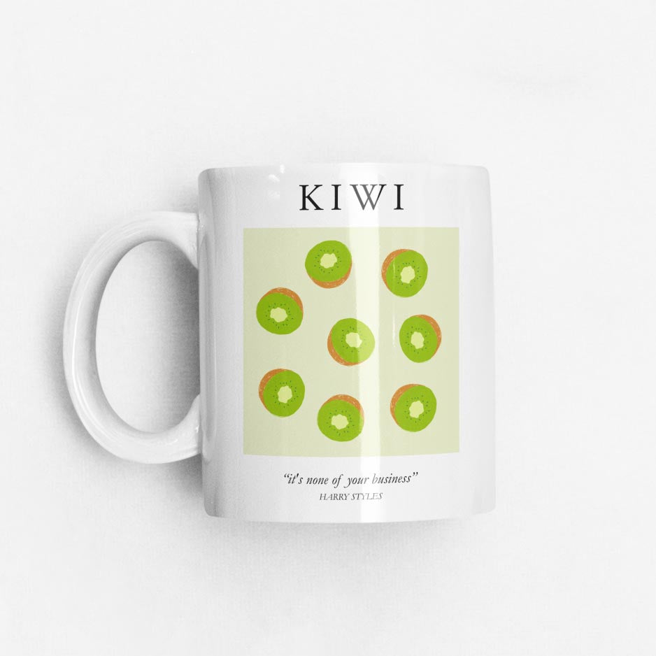 Fine Line Kiwi Mug