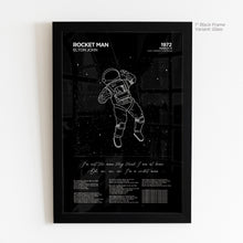 Load image into Gallery viewer, Rocket Man Lyric Art - Union
