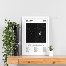 Load image into Gallery viewer, Space Song Lyric Art - Union
