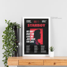 Load image into Gallery viewer, Starboy Lyric Art - Crescent
